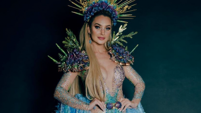 “Todavía no puedo creer”: La presentación de Daniela Nicolás en Miss Universo con traje típico de La Pincoya