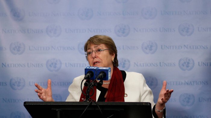 Bachelet por elecciones: 