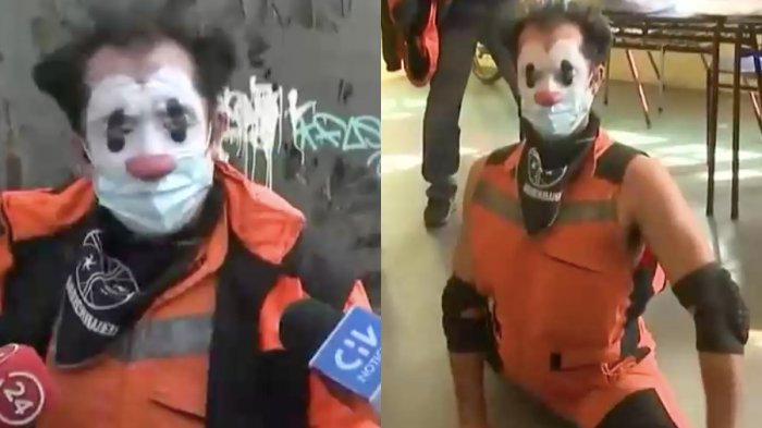 Mimo Tuga se abrió de piernas e hizo un particular punto de prensa al votar en Valparaíso