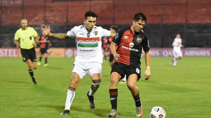 Palestino cayó ante Newell's y está entre los cuatro peores equipos de la Copa Sudamericana