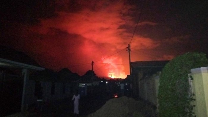Erupción de volcán Nyiragongo en RD Congo deja al menos 15 muertos