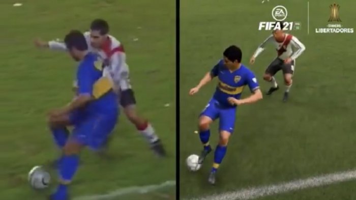 ¿El mejor túnel de la historia? Celebran aniversario del inolvidable lujo de Riquelme con recreación en videojuego