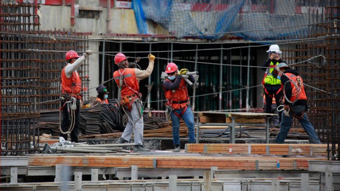 Recuperación de empleos avanza paulatinamente de la mano de las obras públicas