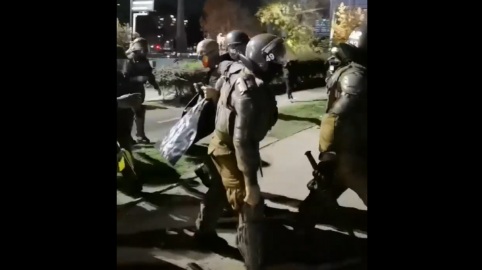 Constituyente de la Lista del Pueblo fue detenido durante manifestación en Plaza Italia