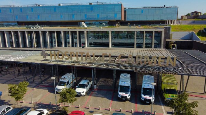 Hospital El Carmen de Maipú llegó al 100% de ocupación de camas críticas