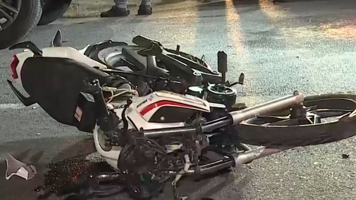 Motociclista murió tras impactar contra un automóvil en San Miguel: No habría respetado un disco Pare