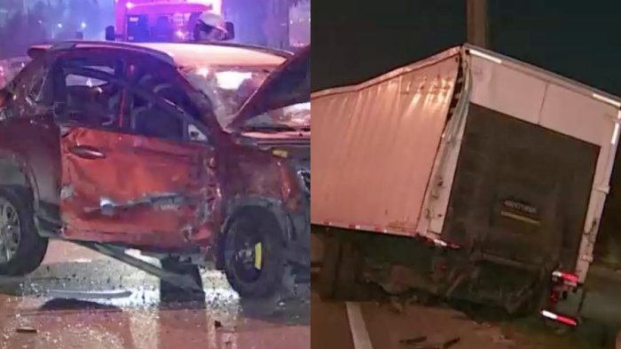 Camionero chocó a delincuentes y frustró encerrona en la autopista