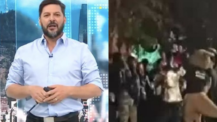 Cavada y masiva fiesta en Bellavista: 