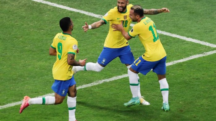 Copa América: Brasil superó sin contratiempos a Venezuela en el duelo inaugural
