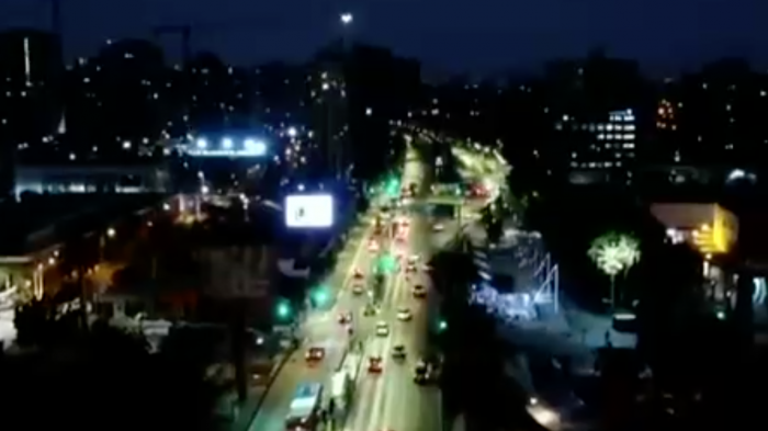 Dudan de efectividad del toque de queda: Así luce el recorrido de los principales ejes de Santiago en la noche