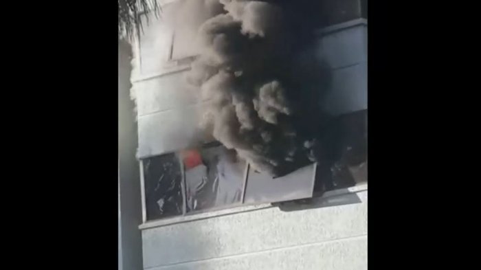 Incendio que afectó a edificio administrativo de la guardia de palacio ya fue controlado
