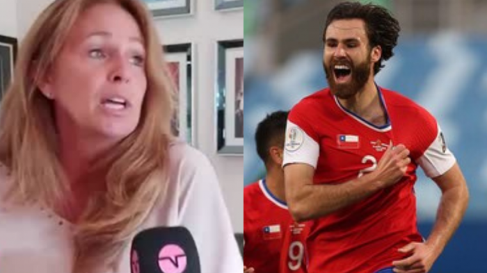 La alegría de Ben Brereton tras su aplaudido debut con La Roja: 