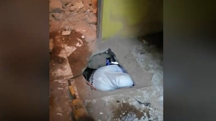 Hallan túnel con destino a joyería en Coronel: Delincuentes habían arrendado una casa vecina