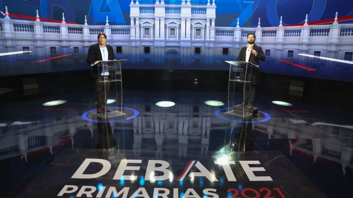 Boric y Jadue se enfrentaron en su primer debate camino a las primarias y lideraron sintonía