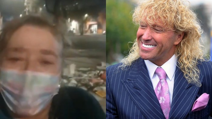 Farkas dona $1 millón a mujer que perdió su kiosco en Independencia