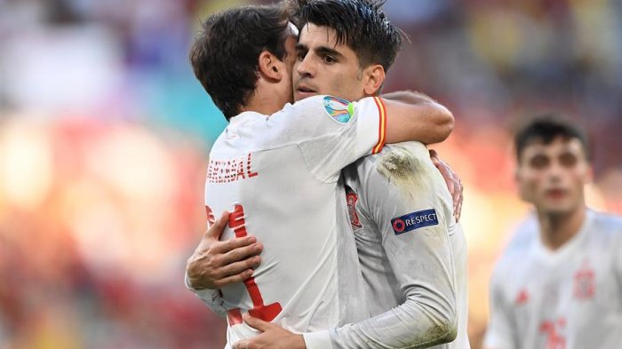 España se metió en cuartos de la Eurocopa tras superar a Croacia en un sufrido encuentro