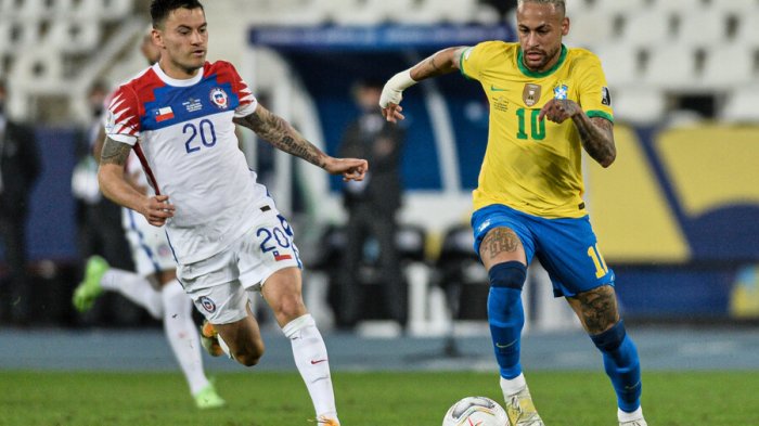 Copa América: Un combativo Chile no pudo ante Brasil y quedó eliminado del certamen