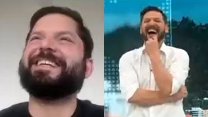 Boric desató la risa de Rafa Cavada con imitación del Pato Donald: Dijo que estaba escrito en su anuario