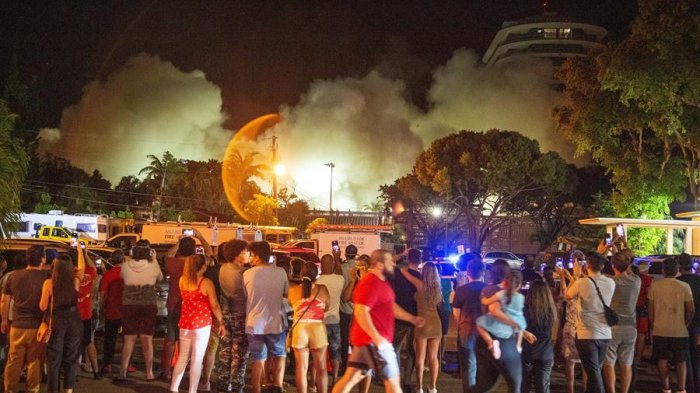 Restos del edificio derrumbado en Miami ya fueron demolidos