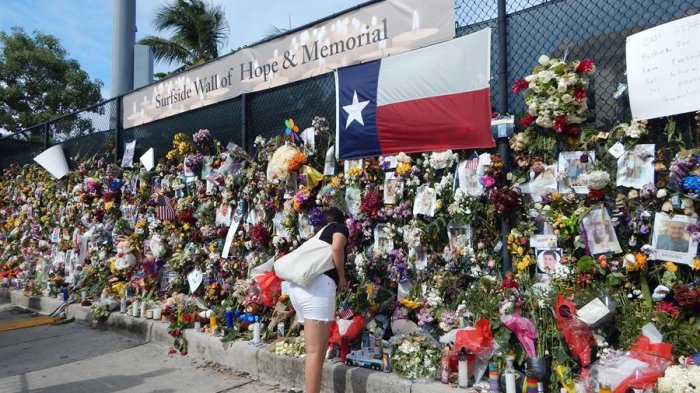 Número de víctimas mortales por derrumbe de edificio en Miami subió a 86