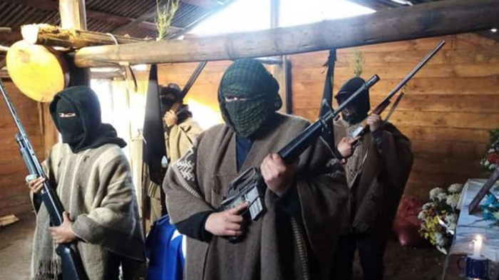 Con armas de grueso calibre custodian velorio de Pablo Marchant