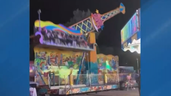 Juego mecánico comenzó a girar sin control en parque de diversiones y tuvo que ser detenido por los asistentes