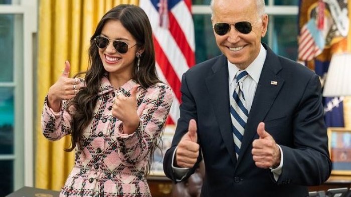Olivia Rodrigo quiere que te vacunes y se juntó Biden para convencer a los más jóvenes