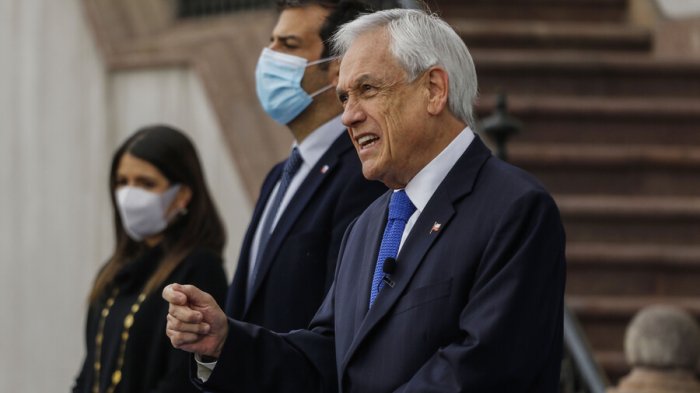 Presidente Piñera presentó proyecto de ley contra amenazas, coacción y hostigamiento