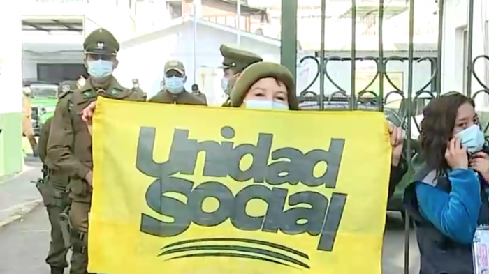 Liberan a convencionales de la Lista del Pueblo detenidos durante manifestación