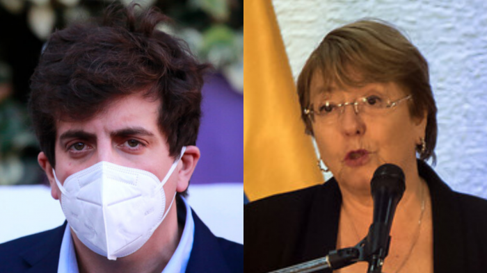 Diego Schalper a Michelle Bachelet: 