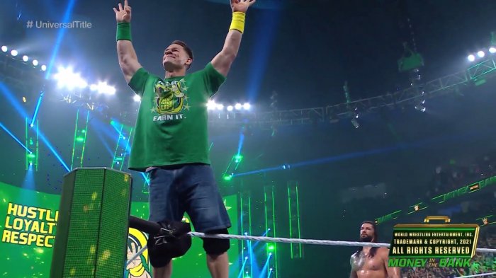 John Cena tuvo un sorpresivo retorno a la WWE tras aparecer en el cierre de Money in the Bank