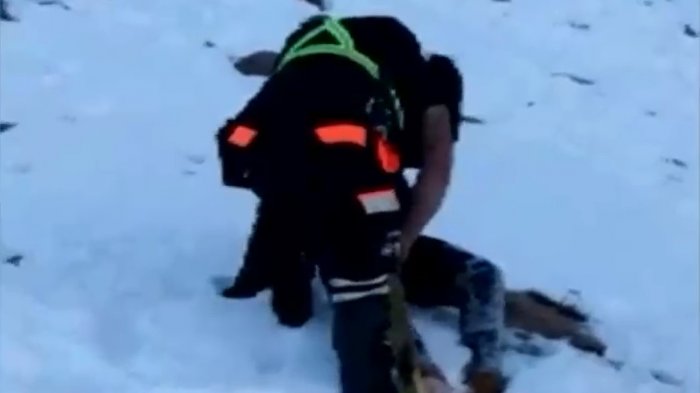Tres personas fueron rescatadas en Valle Nevado: No portaban elementos necesarios y sufrieron principio de hipotermia