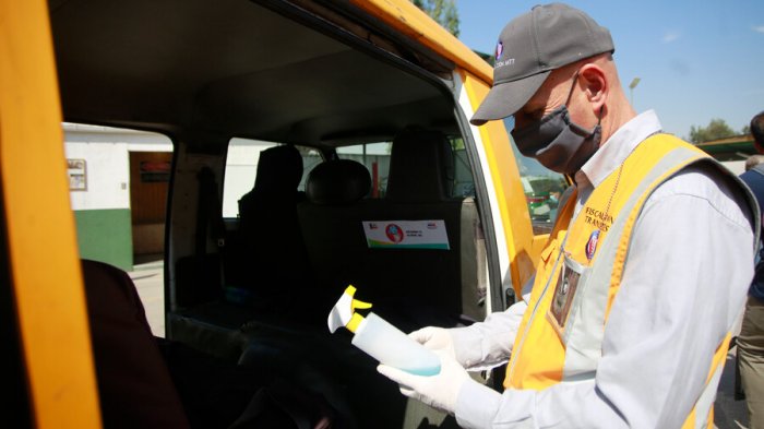 Retorno a clases presenciales: MTT refuerza protocolo sanitario para el transporte escolar
