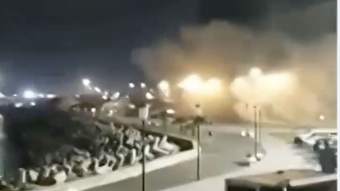 Morro de Arica sufre gran desprendimiento: Autoridades descartan heridos