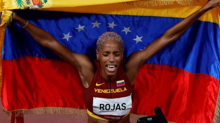 Yulimar Rojas, la atleta venezolana que alcanzó el oro y logró récord mundial de triple salto en Tokio 2020
