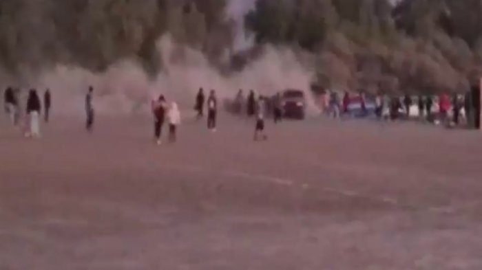 Partido de fútbol amateur terminó con un masivo atropello en Copiapó