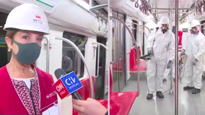 Realizan doble sanitización en el Metro para evitar contagios y autoridades insisten en el uso de mascarilla