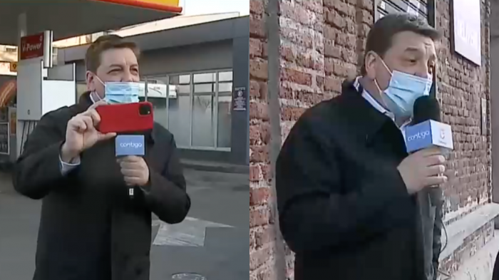 JC Rodríguez quedó en panne y despachó en vivo desde el Barrio Bellavista