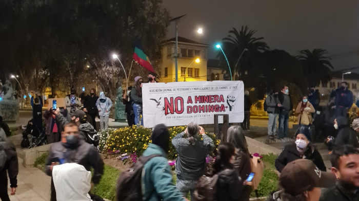 Se registran manifestaciones en diferentes puntos del país tras aprobación del proyecto Dominga