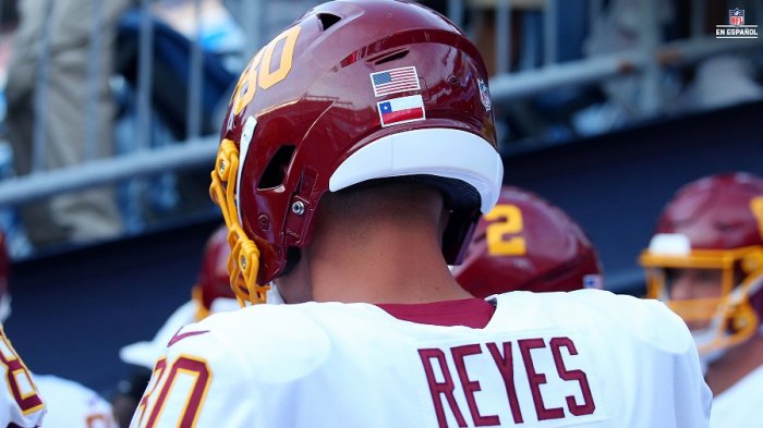 Chileno Sammis Reyes tuvo un histórico debut en partido de pretemporada de la NFL