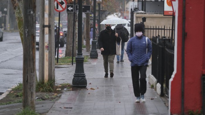 Emiten alerta por temporal: Confirman vientos y lluvias sobre el centro-sur del país