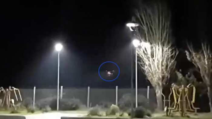 Los vecinos ya no pueden dormir: Helicóptero genera fuertes ruidos en la madrugada mientras cuida cultivos