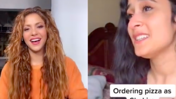 Shakira sorprende al reaccionar a video de imitadora de su voz: Hicieron un 