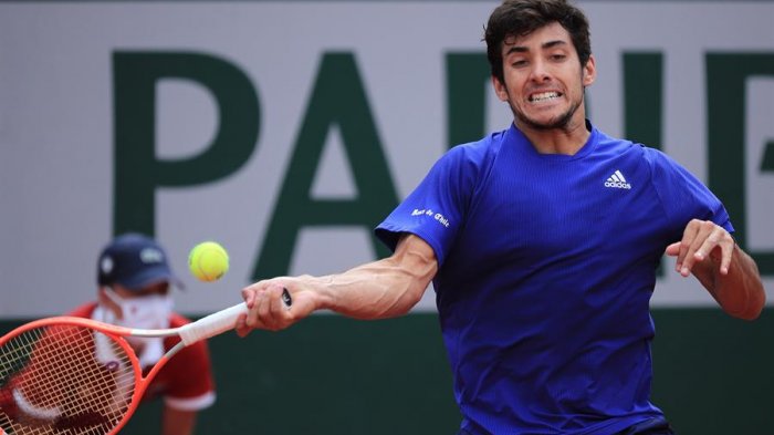 Garín sufrió una remontada y quedó eliminado del Masters de Cincinnati