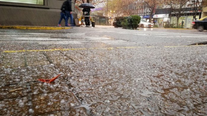 Temporal en zona centro-sur: ¿Es posible que caiga agua nieve o granizos?