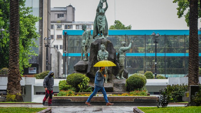 La previa del sistema frontal: Usuarios reportan fuertes rachas de viento en el país