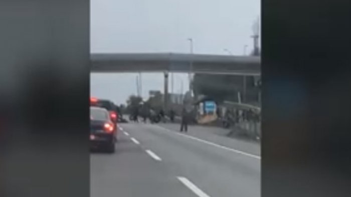 VIDEO: El angustiante registro de familia que quedó atrapada en medio de barricadas en La Araucanía