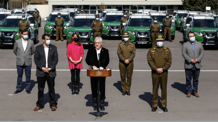 Pdte. Piñera anunció la compra de nuevos vehículos policiales: 