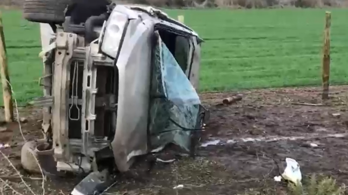 Hielo y exceso de velocidad: Así fue el choque de 14 autos por granizada en Ruta 5 Sur