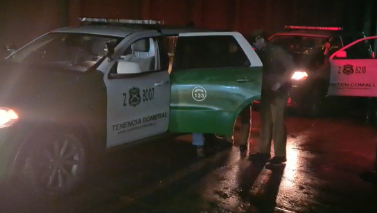 Conductor chocó a carabinero y luego lo apuñaló durante control de identidad